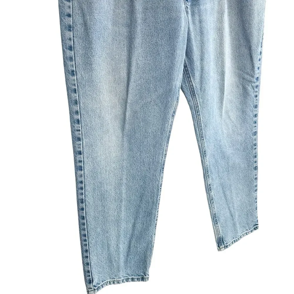Carhartt Tapered Straight Traditional Fit Denim Jeans Light Wash Blue 40x29